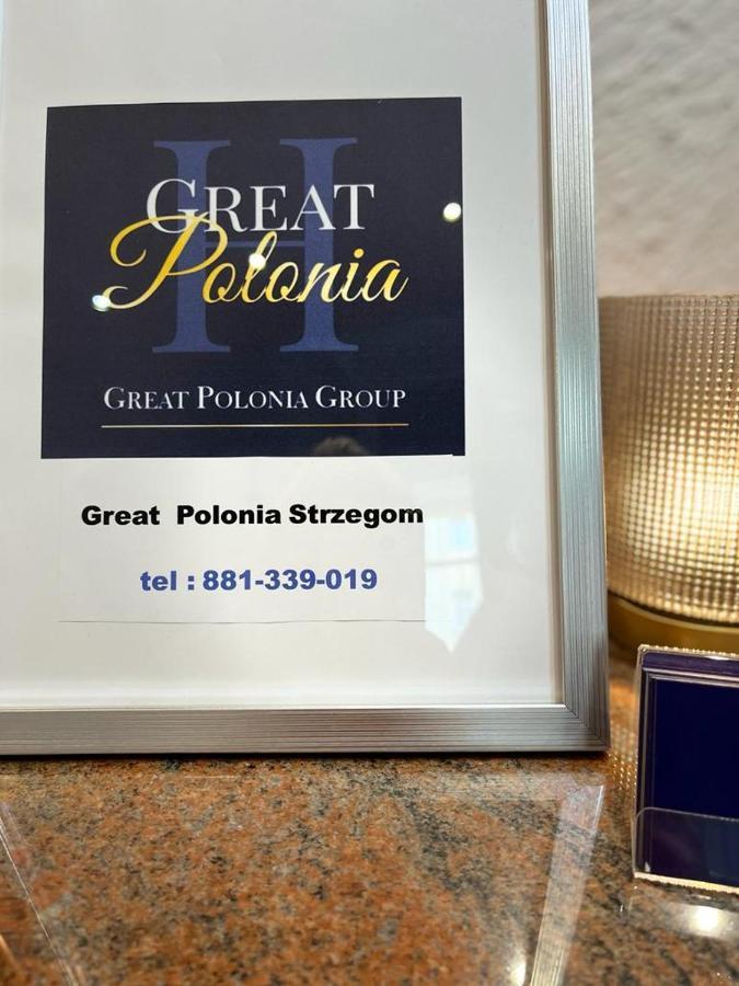 Great Polonia Strzegom City Center Eksteriør billede